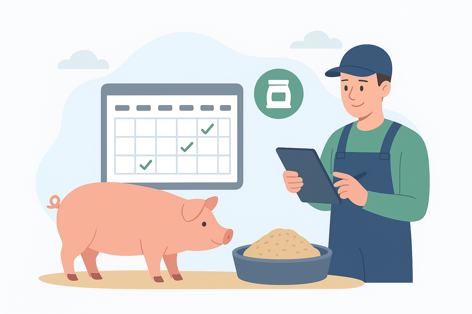 Sistema de gestão para suinocultura