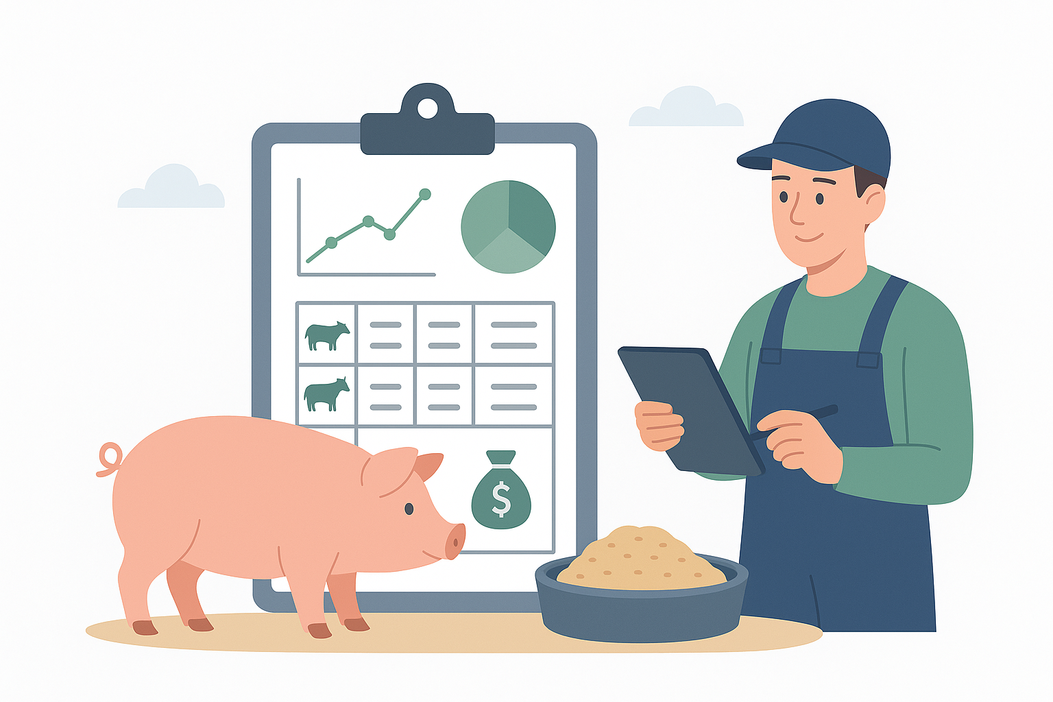 Sistema de gestão para suinocultura